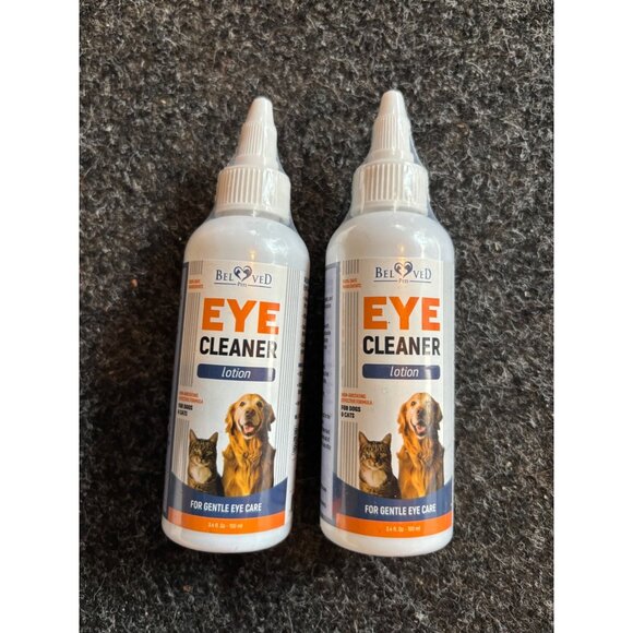 Beloved Pet Care Eye Cleaner Lotion For Gentle Eye Care qty 2 bottles - Picture 1 of 5